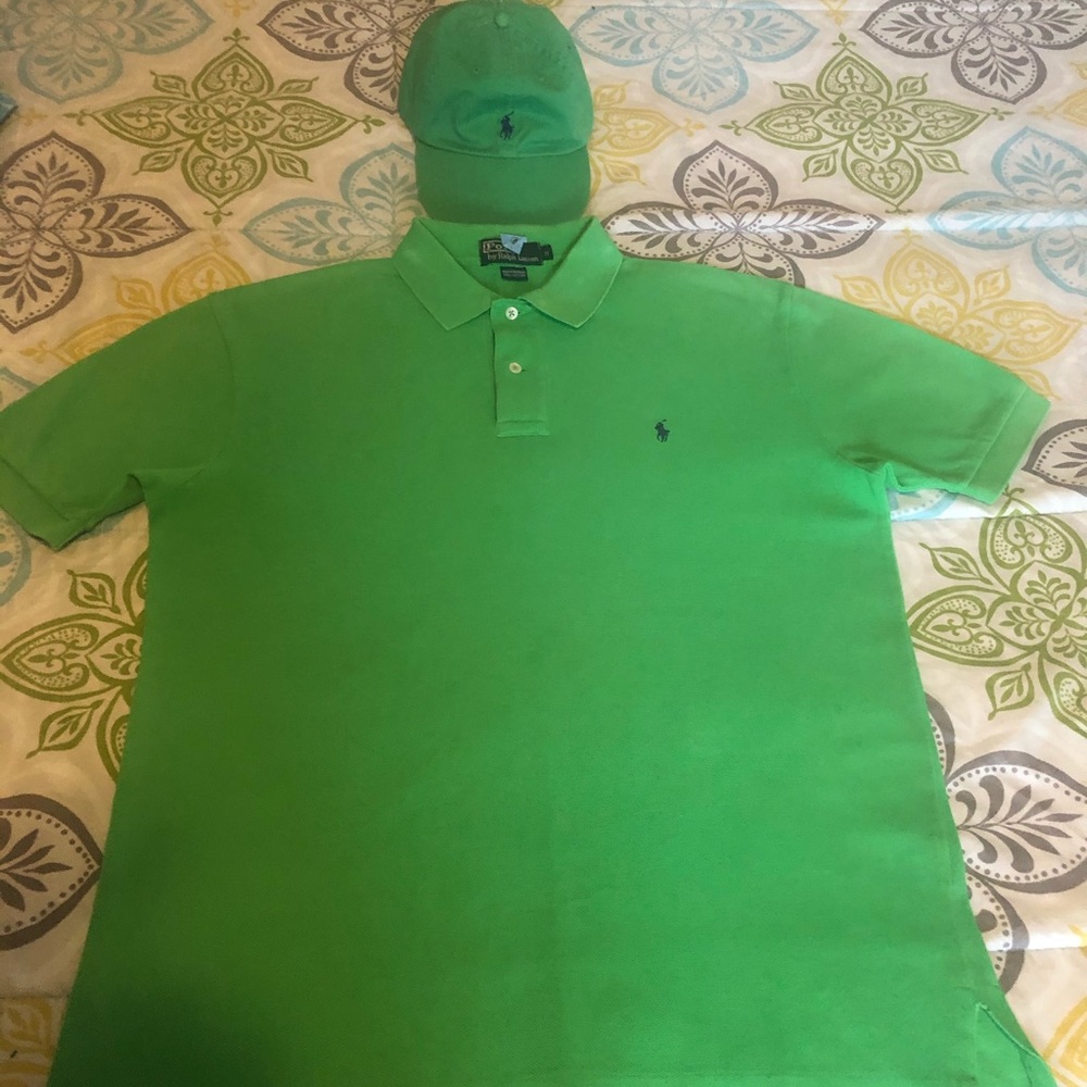 POLO SHIRT AND HAT...by Ralph Lauren👀